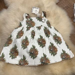 Kate Quinn Tie Overall Pocket Dress